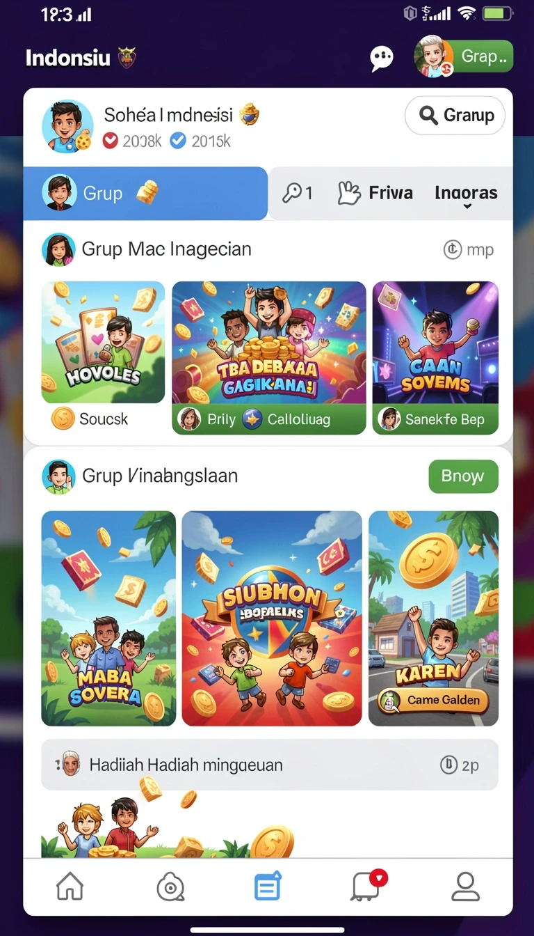 Screenshot tampilan dewalangit77 APK Terbaru untuk Perangkat Android di bingo4d