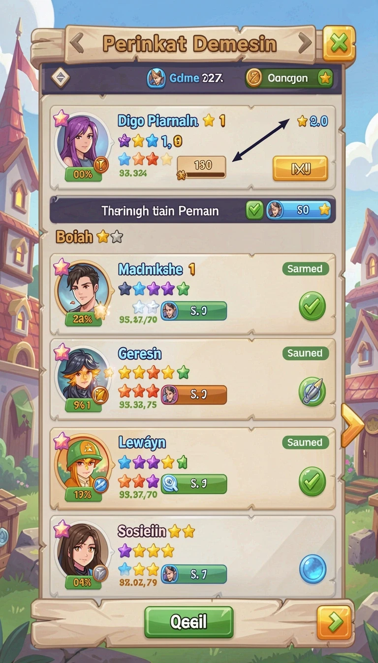 Screenshot tampilan sortoto: Aplikasi Game Online Praktis 2026 di bingo4d